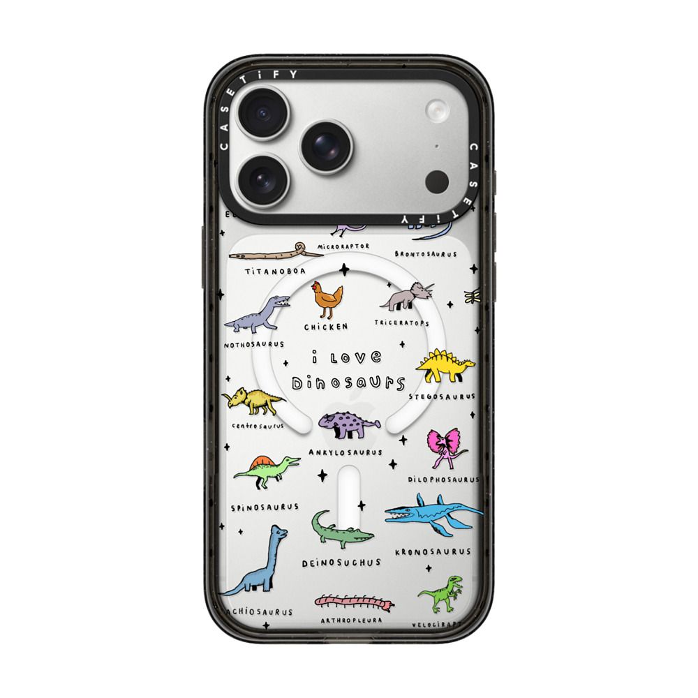 I Love Dinosaurs iPhone Case