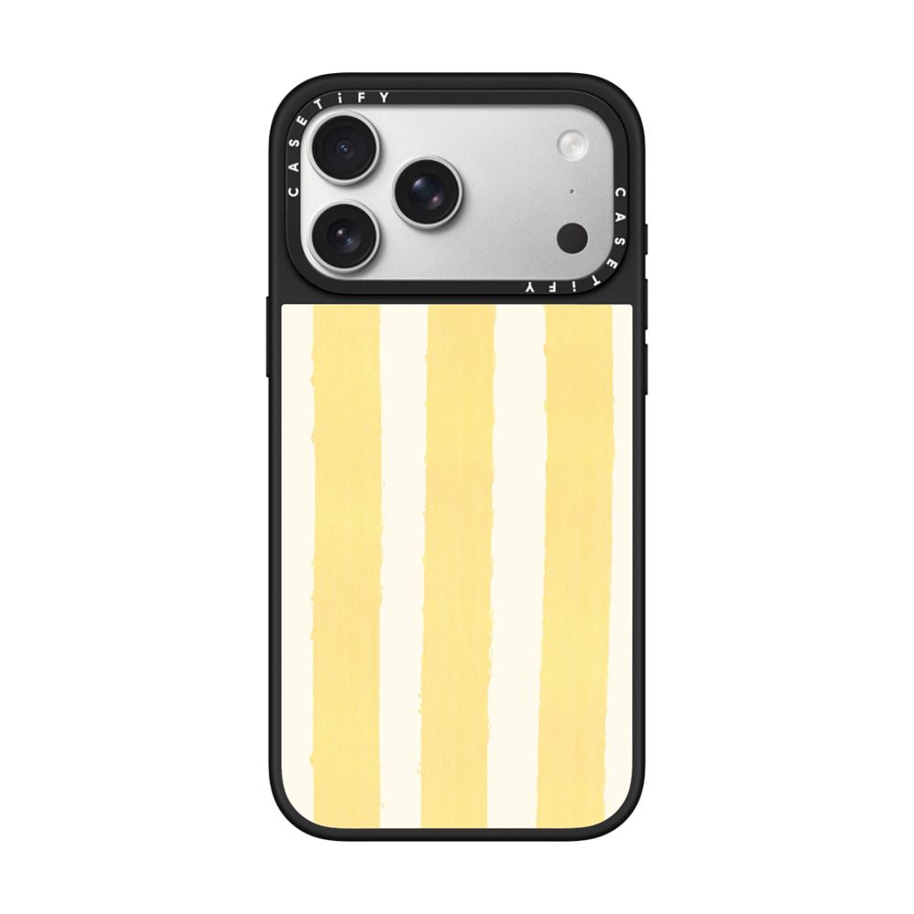 Yellow Stripes iPhone Case