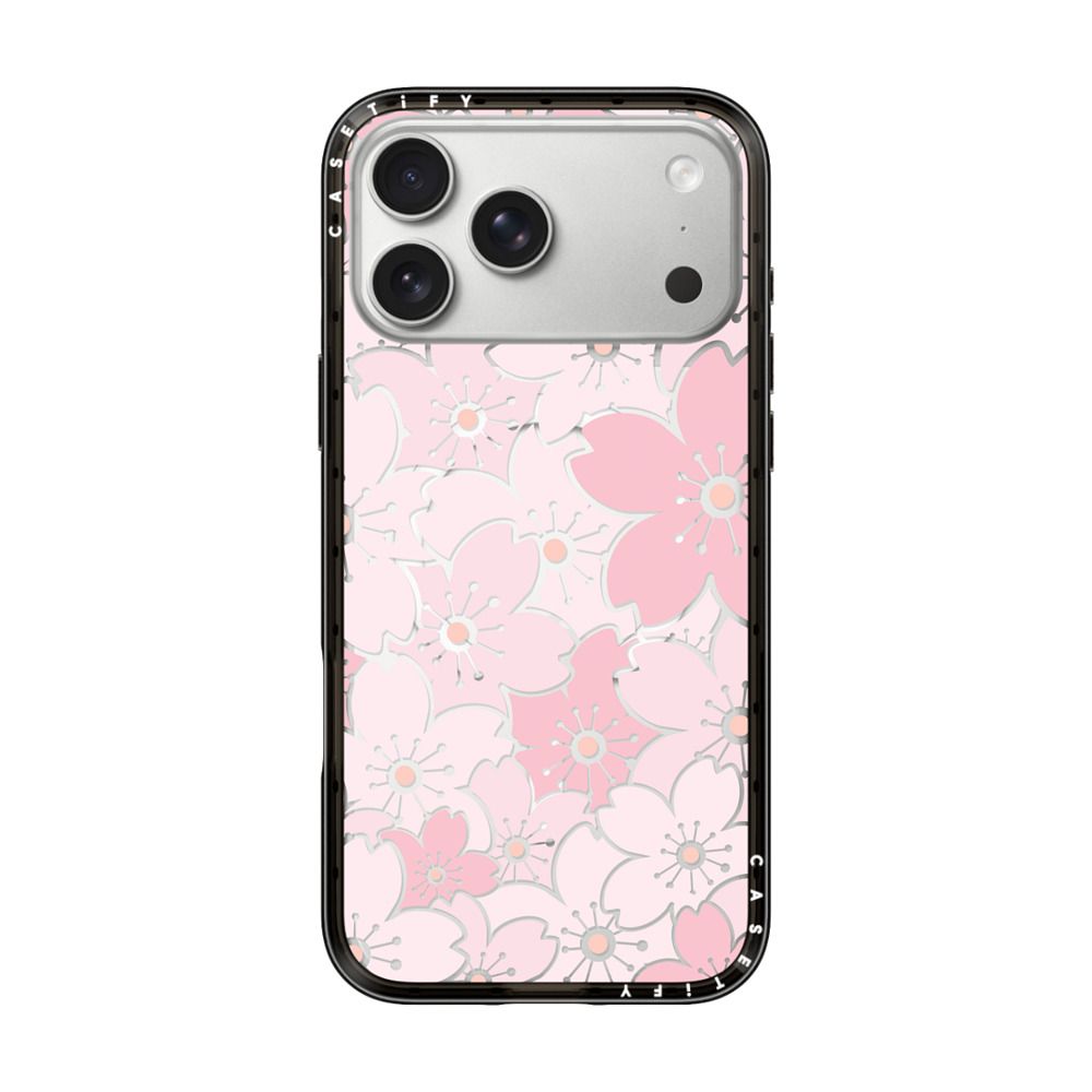 Pink Sakura Bloom iPhone Case
