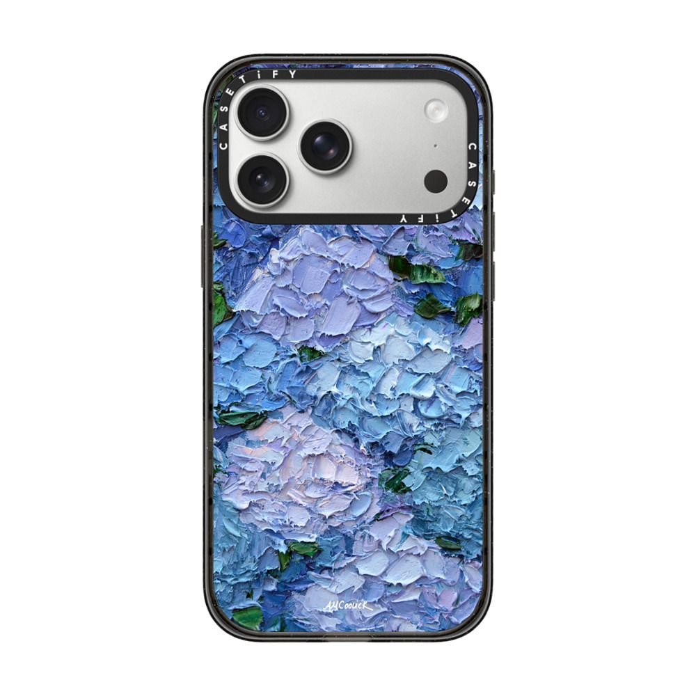 Moonlight Hydrangeas iPhone Case
