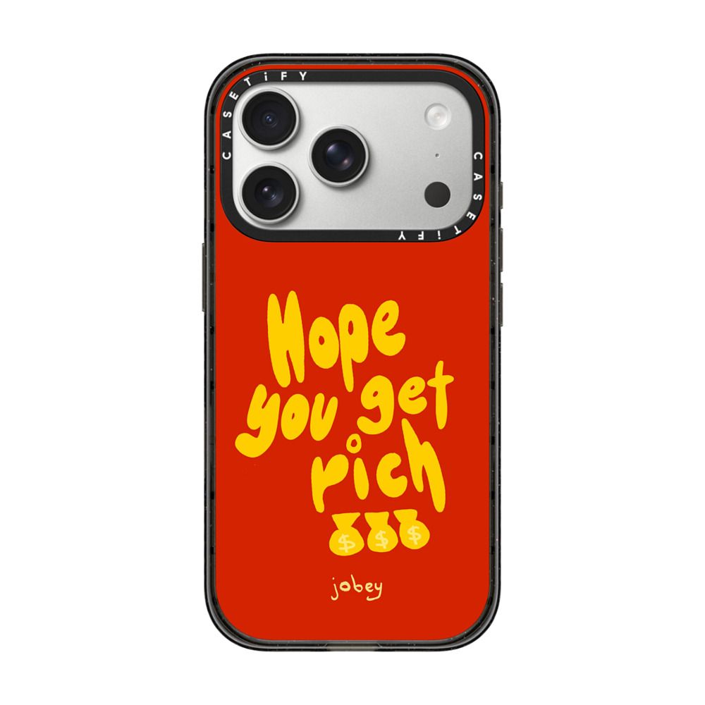 Hope You Get Rich iPhone Case