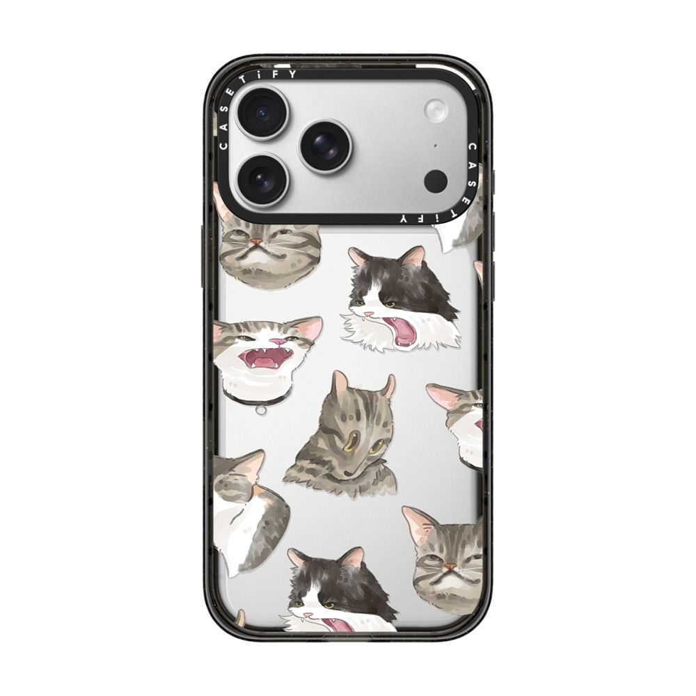 ugly cats iPhone Case