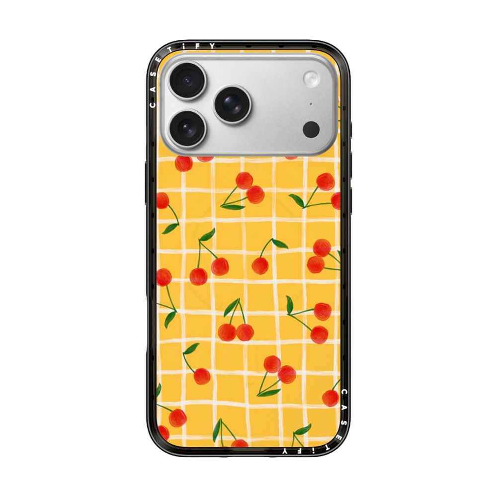 Cherry Plaid iPhone Case - 6b7261