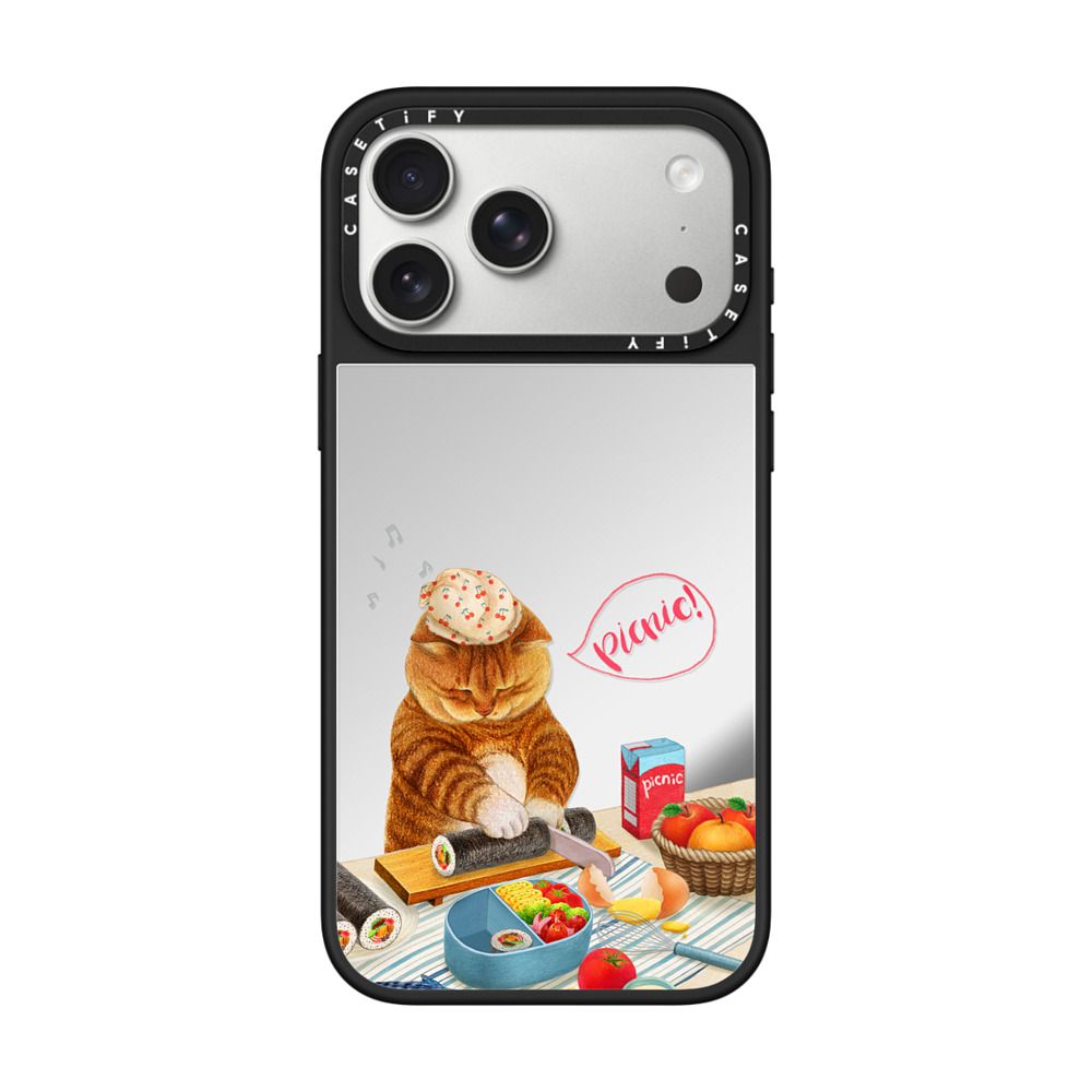 Mama cat iPhone Case