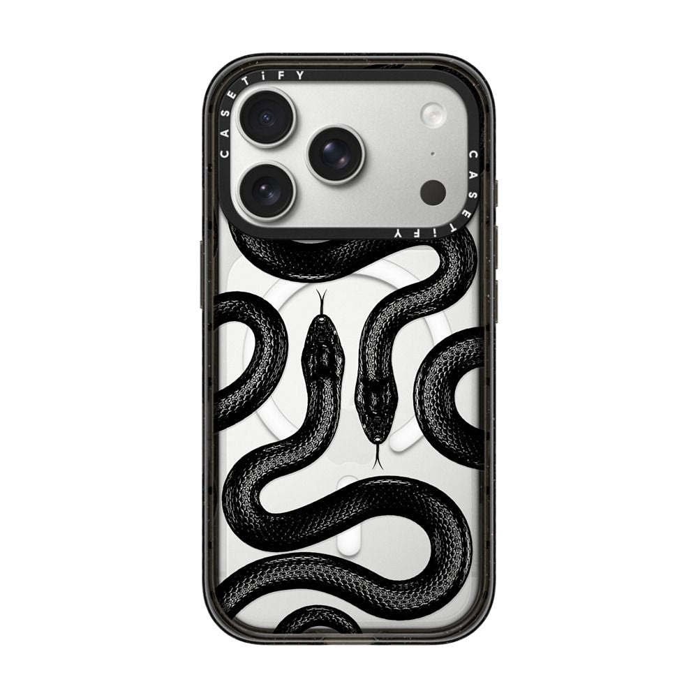 Black Kingsnake iPhone Case