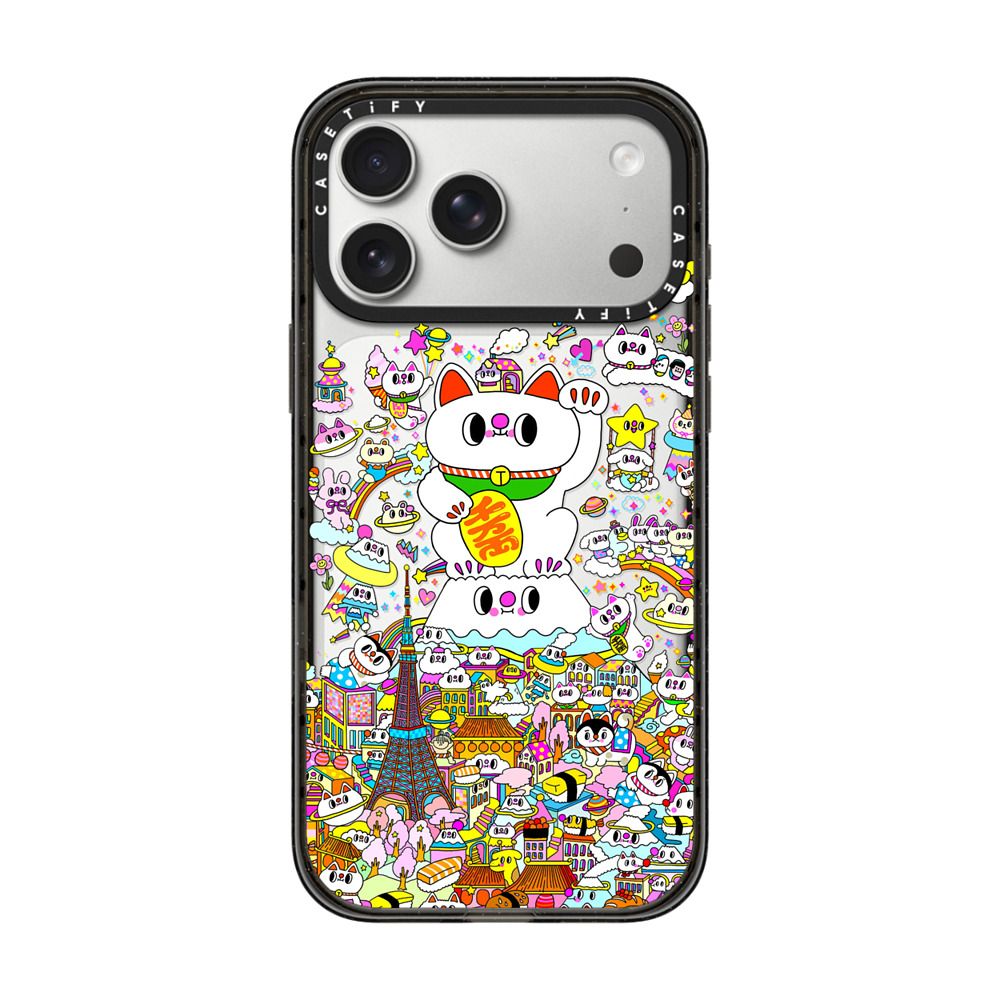 Lucky Cat of Fuji's Peak iPhone Case - afd537