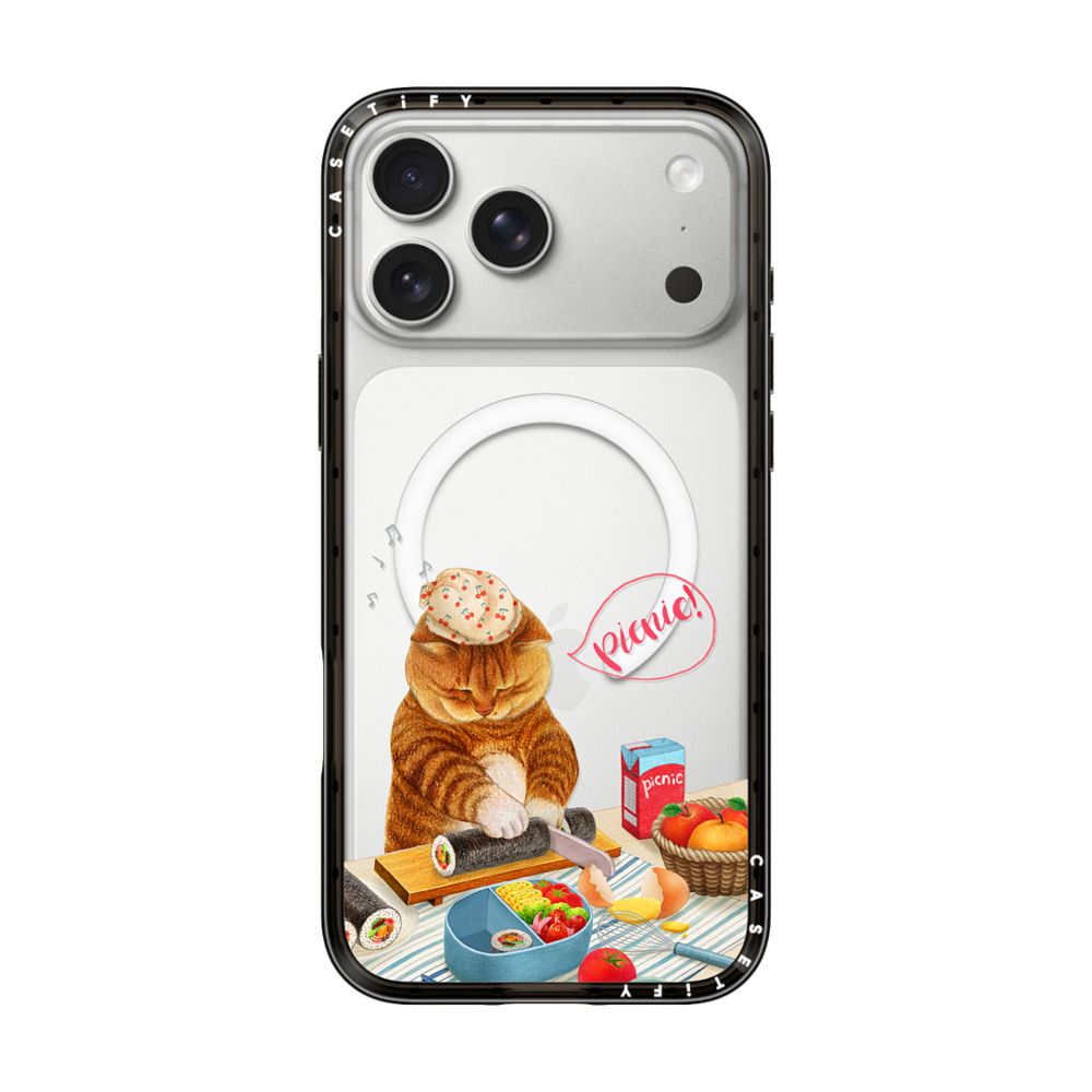 Mama cat iPhone Case