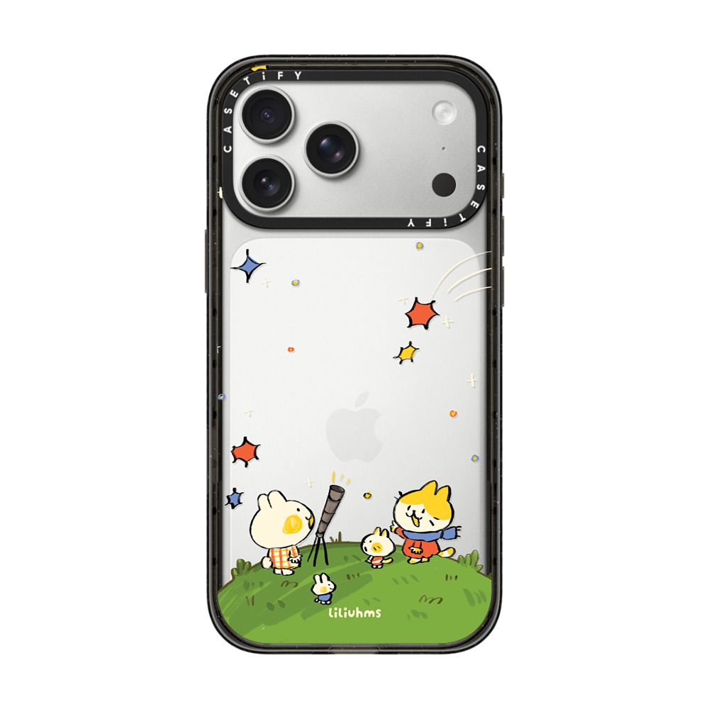 Starry Night with Friends iPhone Case