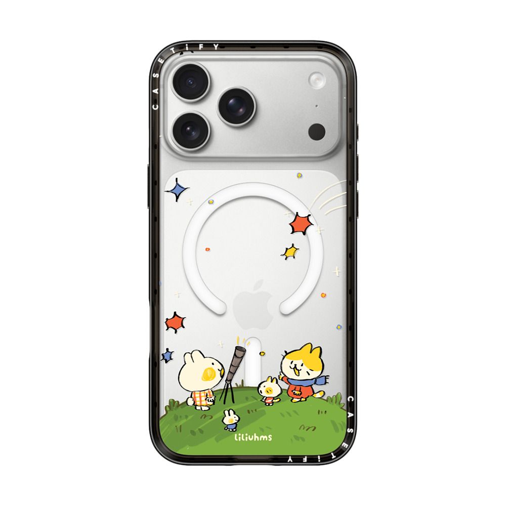 Starry Night with Friends iPhone Case