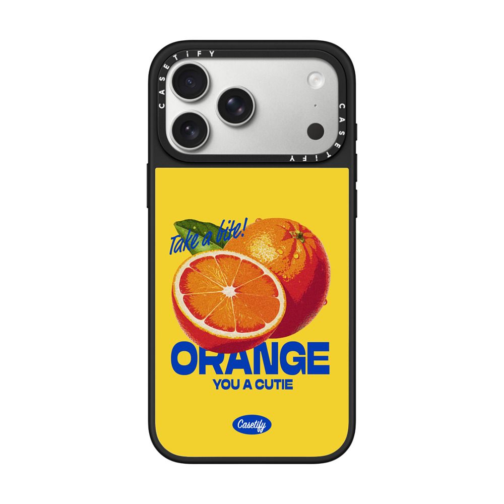 Orange You A Cutie iPhone Case