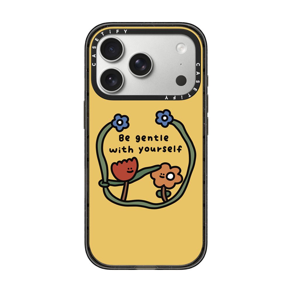 BE GENTLE WITH YOURSELF BY SHAO SHAO iPhone Case