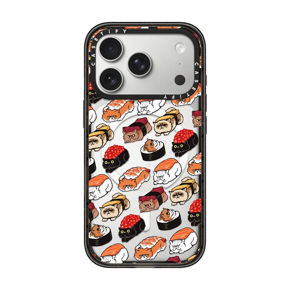 Sushi Persian Cat iPhone Case
