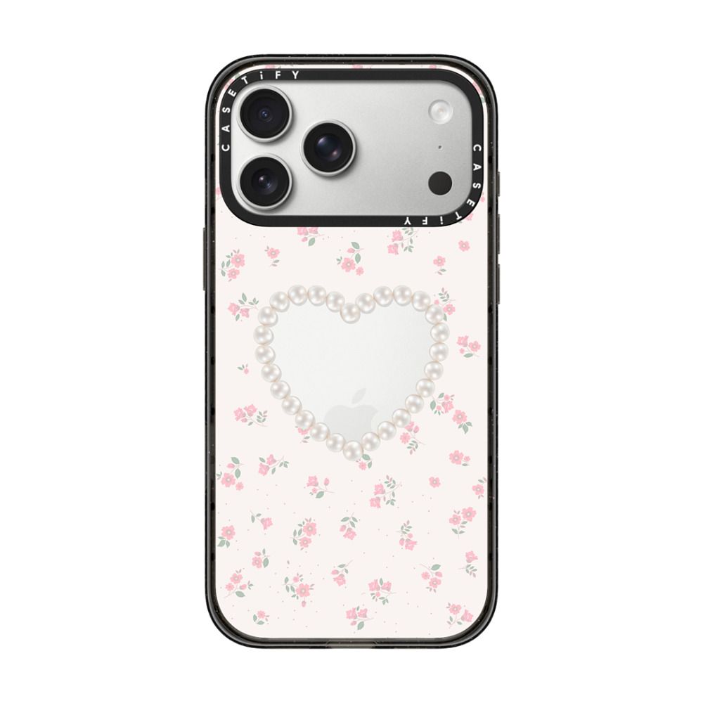 Pearly Heart iPhone Case - 14f4bd
