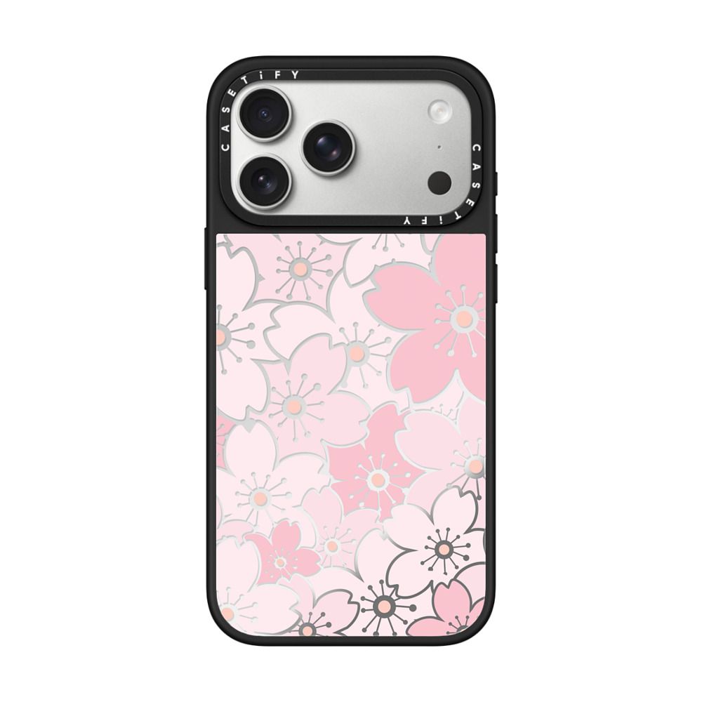 Pink Sakura Bloom iPhone Case