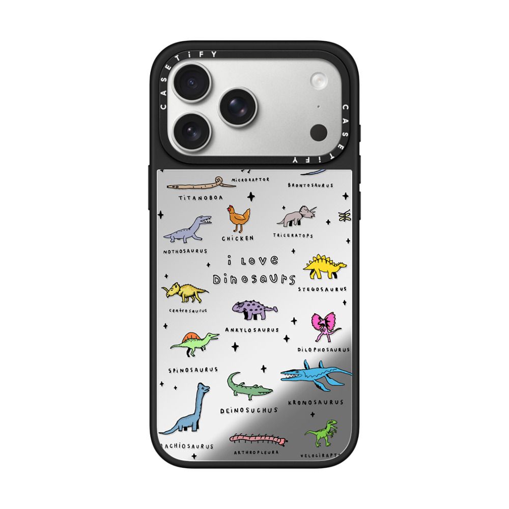 I Love Dinosaurs iPhone Case