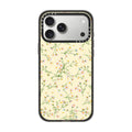 Pressed flowers dainty - yellow iPhone Case