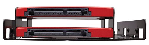Corsair Dual SSD Mounting Bracket (3.5� Internal Drive Bay to 2.5", Easy Installation) Black