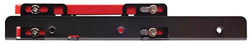 Corsair Dual SSD Mounting Bracket (3.5� Internal Drive Bay to 2.5", Easy Installation) Black
