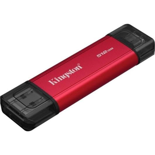 Kingston Dual Portable SSD 512GB Dual USB-A/C Up to 1050MB/s USB 3.2 Gen 2 - SPSD/512GB
