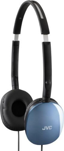 JVC HAS160A Flat Headphones - Blue