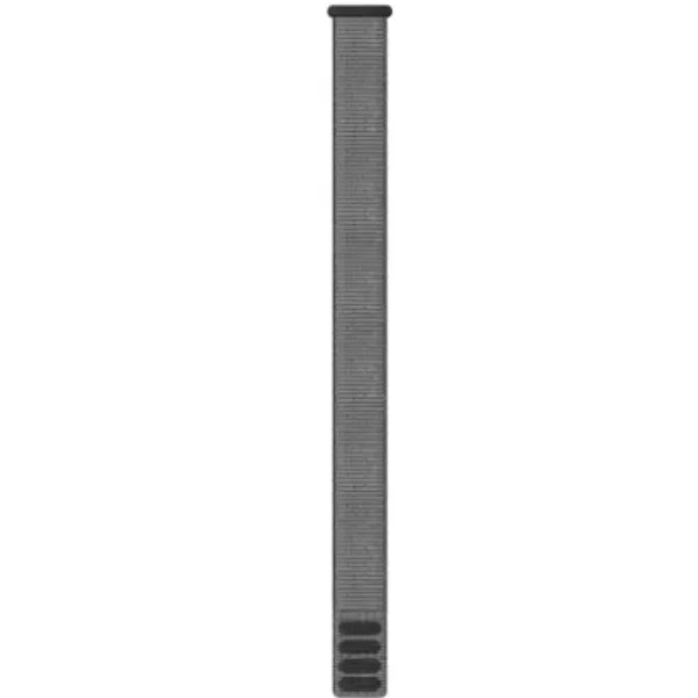 Garmin UltraFit Watch Straps (22mm), Lightweight, suitable for selected f?nix-, epix-, Descent-, D2-, Instinct-, Forerunner- and Approach series smartwatches Original accessory, Nylon, Grey