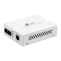 TP-Link Gigabit SFP to RJ45 Fiber Media Converter TL-MC102 Fiber to Ethernet Converter 10/100/1000Mbps RJ45 Port to 1000Base-XX Multi-Mode Fiber, White