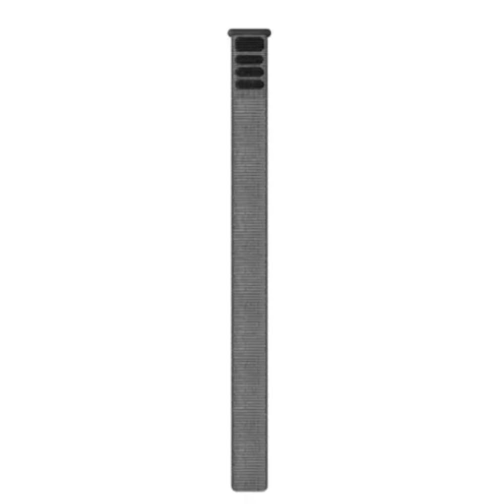 Garmin UltraFit Watch Straps (22mm), Lightweight, suitable for selected f?nix-, epix-, Descent-, D2-, Instinct-, Forerunner- and Approach series smartwatches Original accessory, Nylon, Grey