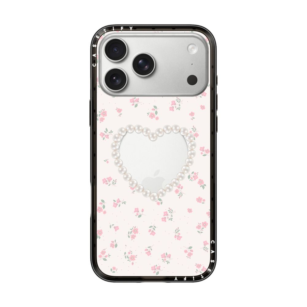 Pearly Heart iPhone Case - 14f4bd