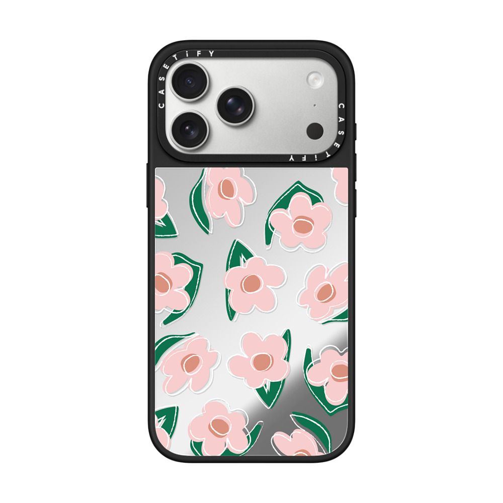 Pink Floral iPhone Case