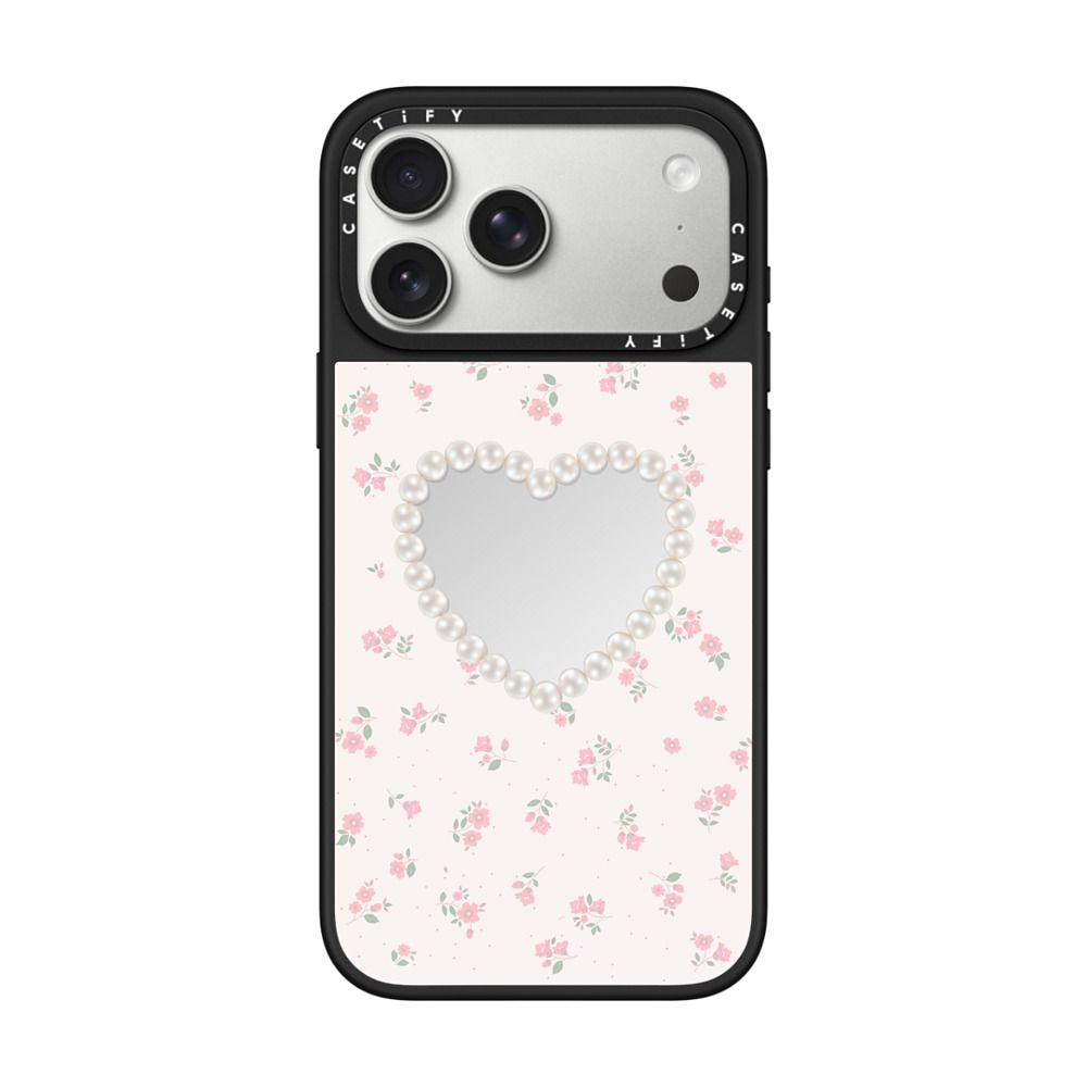Pearly Heart iPhone Case - 14f4bd