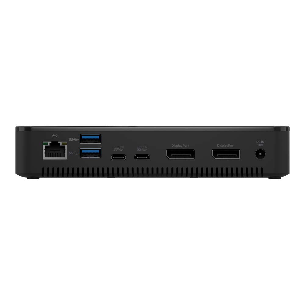 Belkin Thunderbolt 3 Dock Plus Thunderbolt 3 Cable - USB-C Hub - 8-In-1 Docking Station for MacOS & Windows, Dual 4K @60Hz, 40Gbps Transfer Speed, 60W Upstream Charging, w/Ethernet & Audio Ports