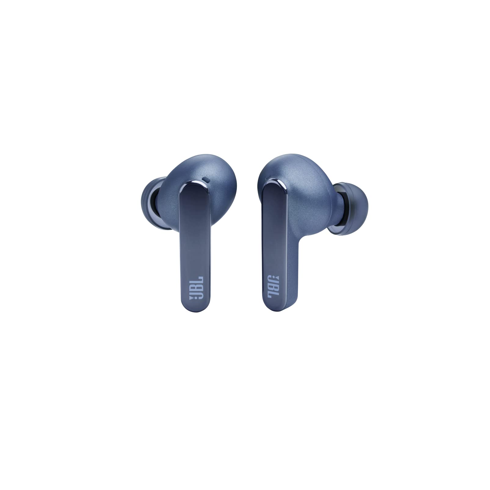 JBL Live Pro 2: 40 Hours of Playtime, True Adaptive Noise Cancelling, Smart Ambient, and Beamforming mics (Blue), Small