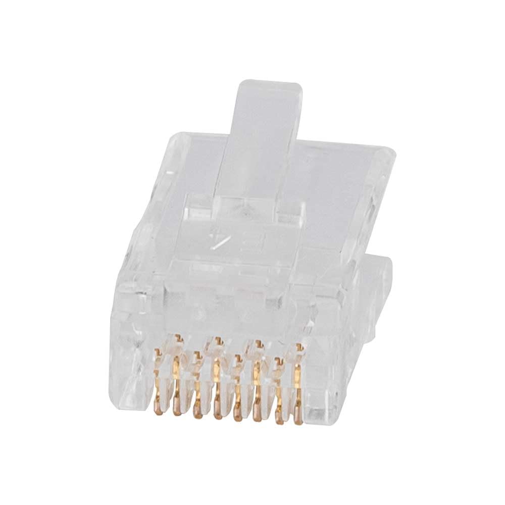 Klein Tools VDV826-704 Modular Data Plug for CAT6A and Larger Diameter CAT6 Indoor or Outdoor Ethernet Cable, 50 Pack