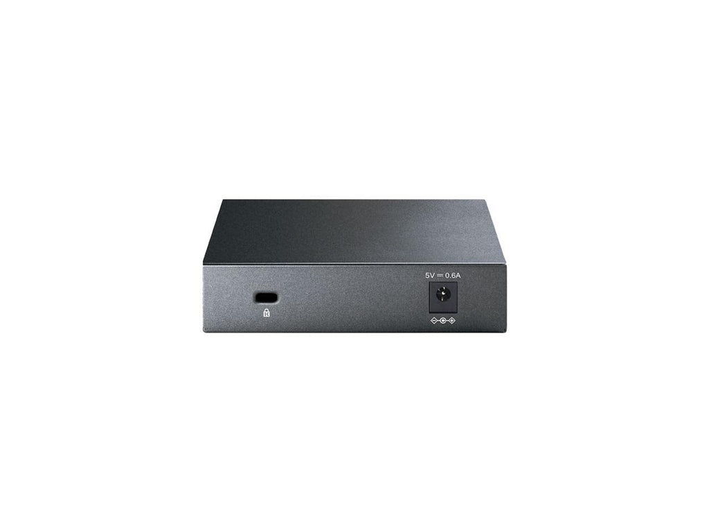 TP-Link TL-SG105S | 5 Port Gigabit Ethernet Switch | Desktop/Wall-Mount | Plug & Play | Fanless | Sturdy Metal | 3 Year Manufacturer Warranty | 802.1p/DSCP QoS & IGMP Snooping | Compact Design