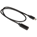 Klein Tools 1.5-Foot USB-C Male to Female Cable, USB-C Charger Replacement Cord for Tradesman Pro XL Backpacks, Supports Laptops, Tablets, and Other Devices