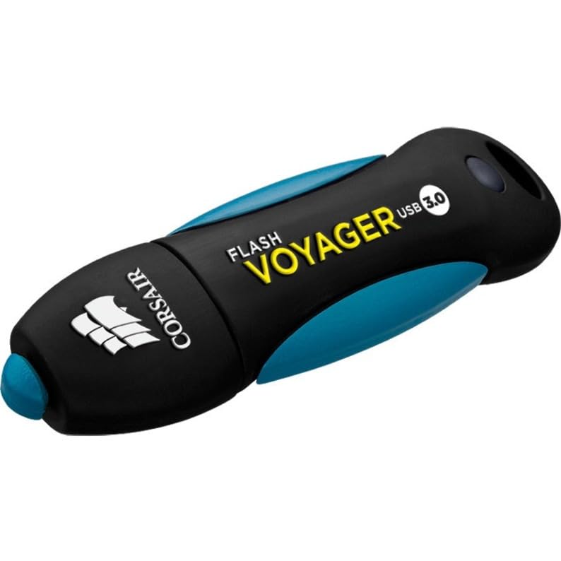 Corsair CMFVY3A-256GB Voyager v2 256 GB USB 3.0 Rugged Waterproof Flash Drive - Black