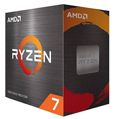 AMD Ryzensets 7 5800X Processor (8 Cores/16 threads, 105W TDP, AM4 socket, 36 MB Cache, 4,7Ghz max boost frequency, no cooler)