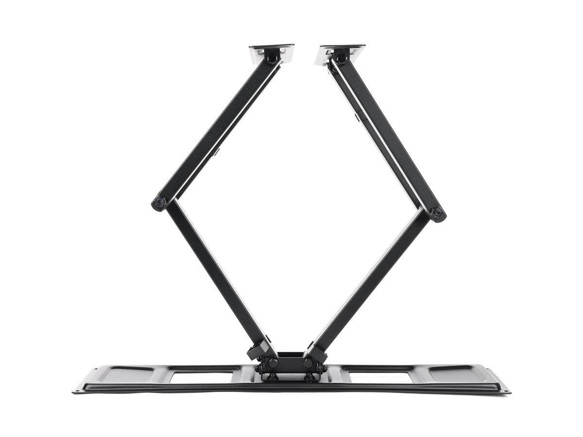 Monoprice Corner Friendly Full-Motion Articulating TV Wall Mount Bracket for TVs 32in to 70in, Max Weight 99lbs, VESA Patterns Up to 600x400, Fits Curved Screens - Cornerstone Series
