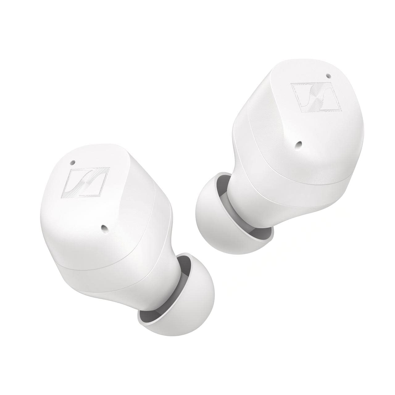 Sennheiser Momentum True Wireless 3 Earbuds -Bluetooth in-Ear Headphones for Music and Calls with Adaptive Noise Cancellation, Qi Wireless Charging, 28-Hour Battery Life and Compact Design, White