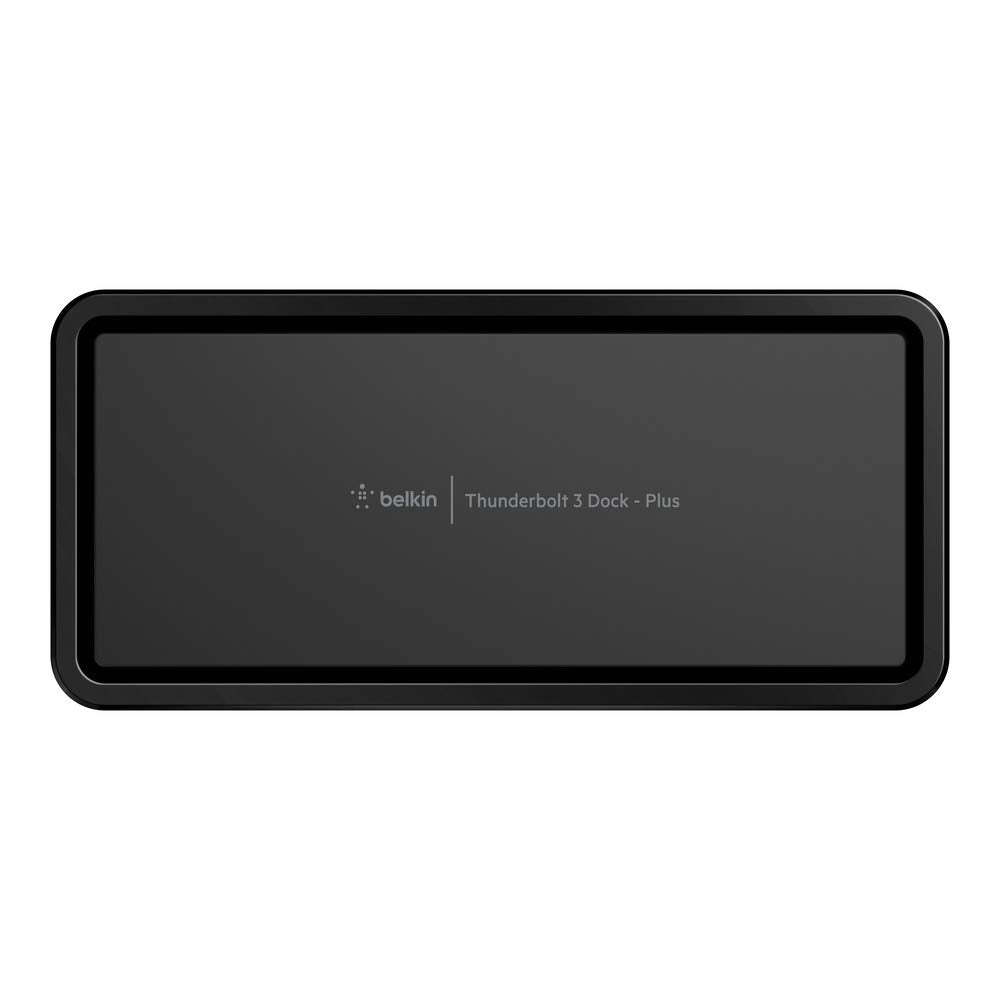Belkin Thunderbolt 3 Dock Plus Thunderbolt 3 Cable - USB-C Hub - 8-In-1 Docking Station for MacOS & Windows, Dual 4K @60Hz, 40Gbps Transfer Speed, 60W Upstream Charging, w/Ethernet & Audio Ports