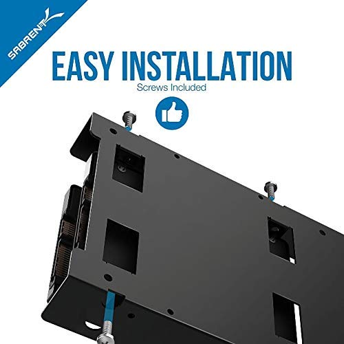 SABRENT 2.5 Inch to 3.5 Inch Internal Hard Disk Drive Mounting Bracket Kit (BK-HDDF)