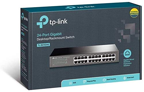TP-Link 24-Port Gigabit Desktop/Rackmount Switch (TL-SG1024S)