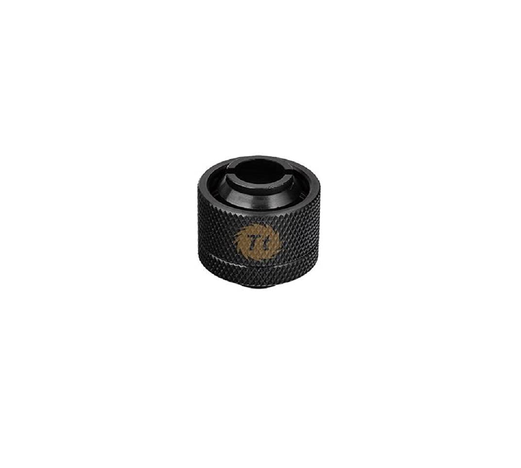 Thermaltake Pacific 1/2-Inch ID x 3/4-Inch OD Compression - Black