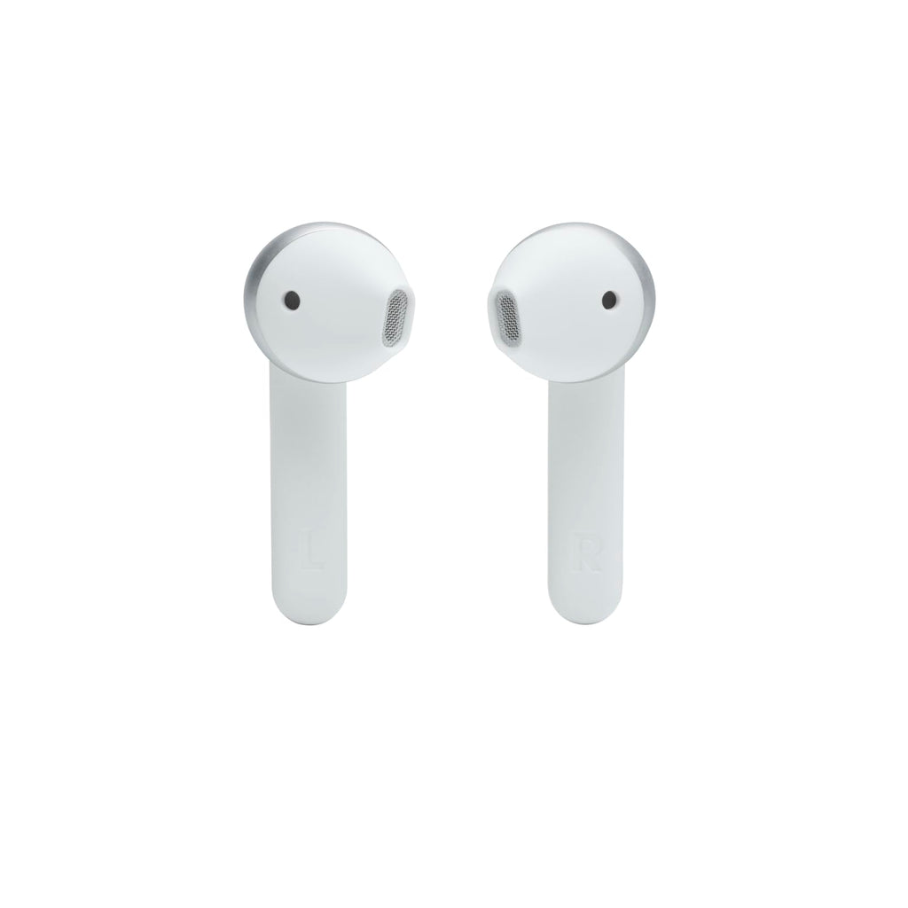 JBL Tune 225TWS True Wireless Earbud Headphones Pure Bass Sound, Bluetooth, 25H Battery, Dual Connect, Native Voice Assistant (White)