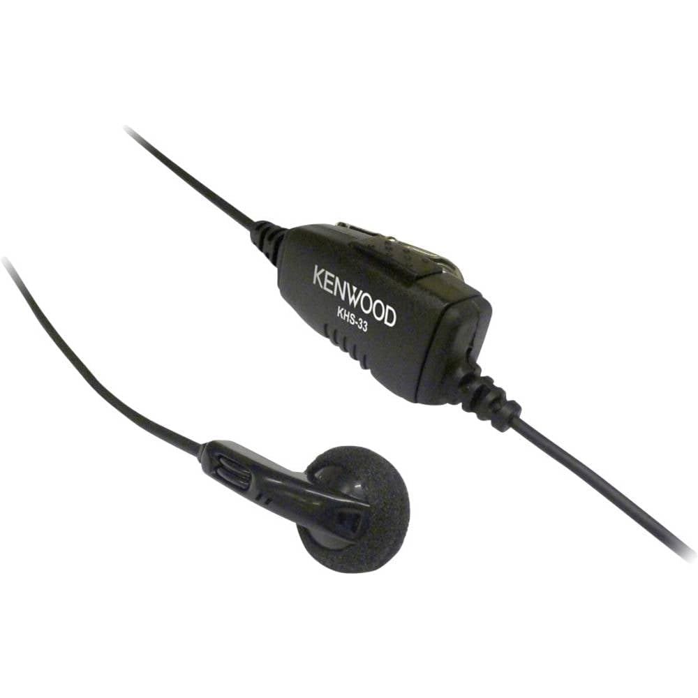 JVC Kenwood KHS-33 Earbud earpiece for PKT-23 radios