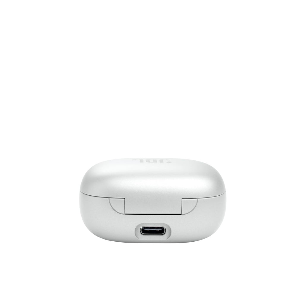JBL Live Pro 2: 40 Hours of Playtime, True Adaptive Noise Cancelling, Smart Ambient, and Beamforming mics (Silver), Small