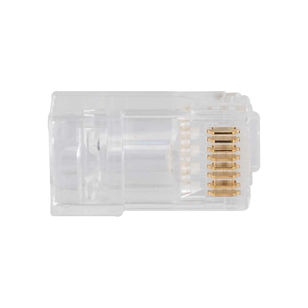 Klein Tools VDV826-704 Modular Data Plug for CAT6A and Larger Diameter CAT6 Indoor or Outdoor Ethernet Cable, 50 Pack
