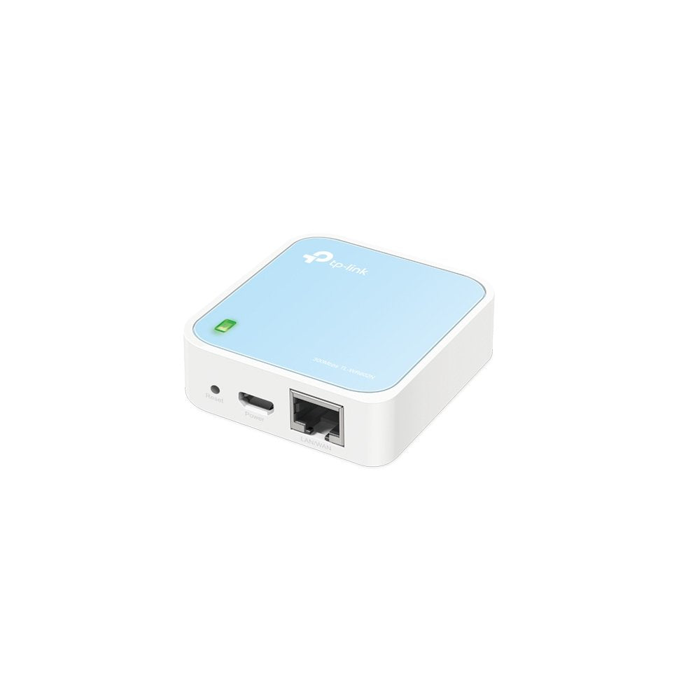 TP-Link TL-WR802N Wireless Travel WiFi Router, N300 WLAN Nano Portable WiFi Booster, Support Access Point, TV Adapter, Client, Range Extender, Repeater, Hotspot Operation Modes, Pocket-size