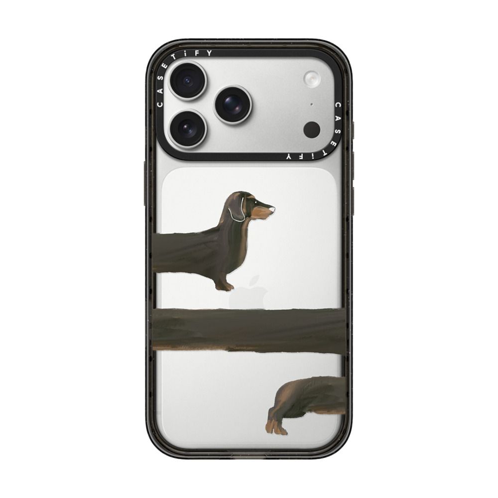 Dachshund Loop iPhone Case