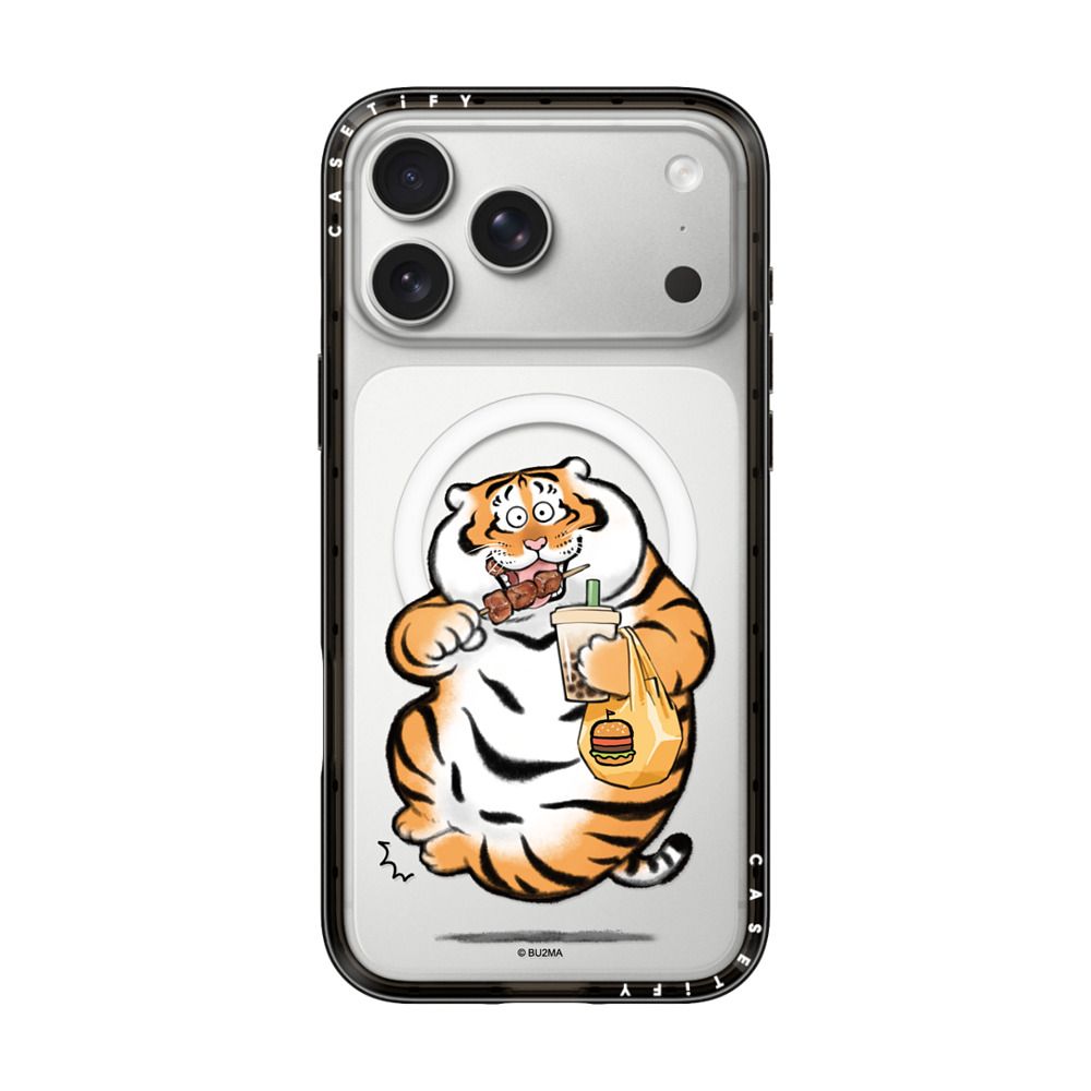 Fat And Happy by Bu2ma iPhone Case